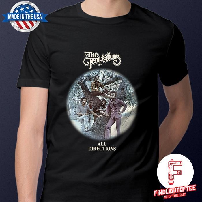 The Temptations All Directions T-Shirt Smokey Robinson The Supremes Diana Ross Unisex T-Shirt