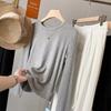 High-quality Long-sleeved T-shirt Women's Spring, Autumn and Winter Korean Version Slim-fit Bottoming Shirt Top Ins Tide