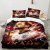 3PCS Football Player Kane  Bedding set,Ideal for1pc Duvet Cover And 2pcs Pillowcases Perfect for Christmas gift,Ideal for Bedroom, Dormitory