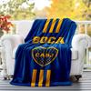 CABJ Flannel Blanket Soft All-Season Throw, Design for Camping, Car Travel, Hiking Sofa, Bed, Office Perfect Gift for Parties