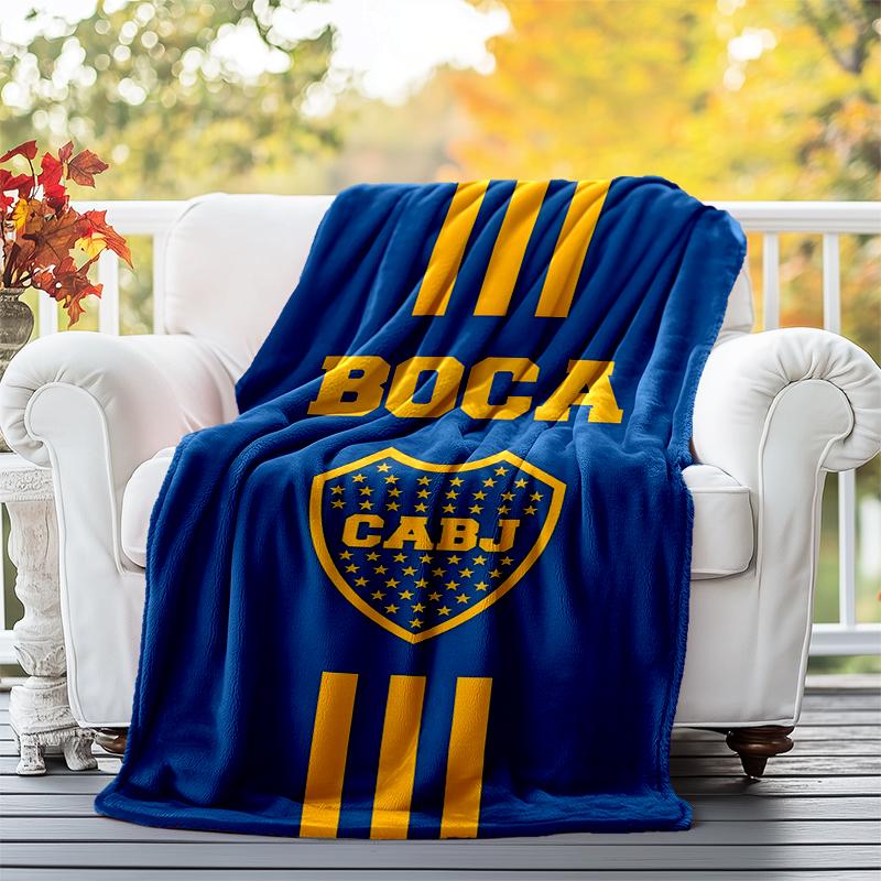 CABJ Flannel Blanket Soft All-Season Throw, Design for Camping, Car Travel, Hiking Sofa, Bed, Office Perfect Gift for Parties