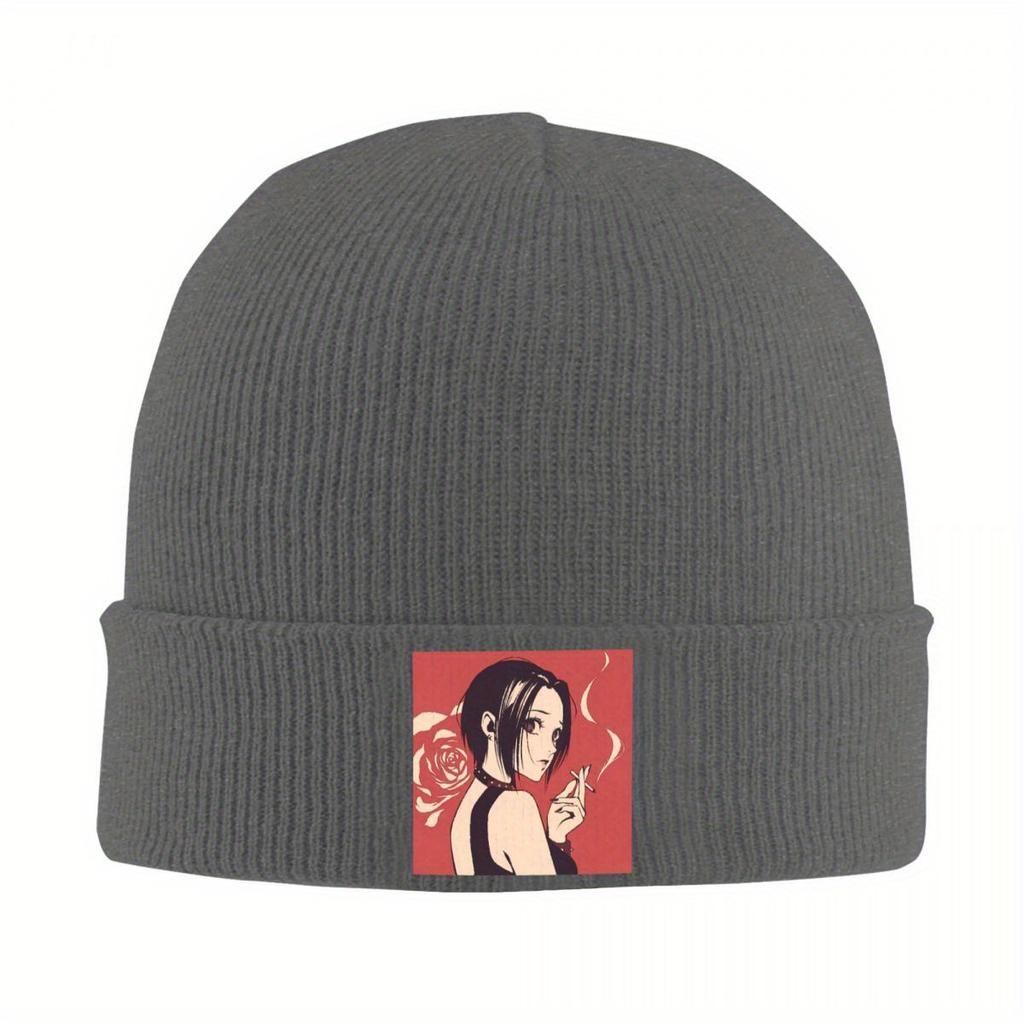 Nana Osaki Anime Knitted Hat Beanie Autumn Winter Hat Warm Street Ai Yazawa Cap for Men Women