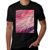 Pink and White Waves TShirt Fitness Training Breathable Tee