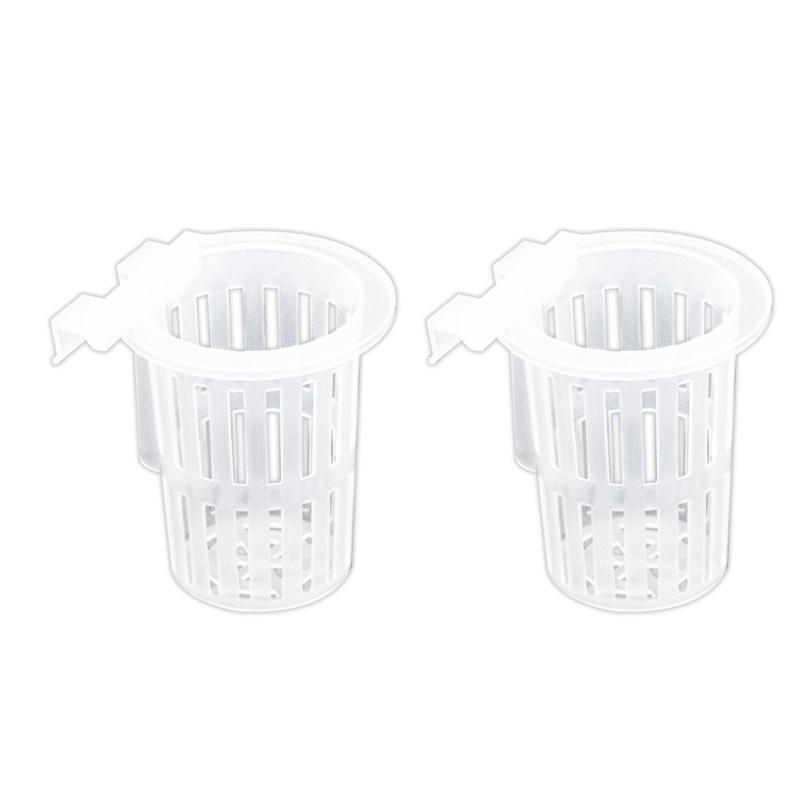 2PCS Aquariums Plant Holder for Various Fish Tanks Aquariums Hydroponic Planter Basket Pot Fishtanks Habitat Supply