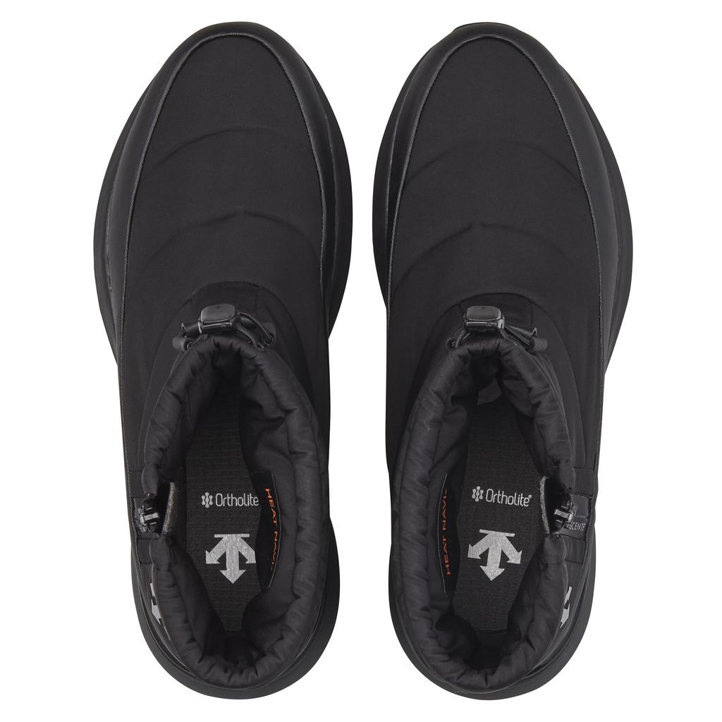 Descente DTRACE Snow Winter Cold Weather Waterproof Heat Velcera Ortholite Easy BKGY Boots, Boots, Protection, Design, Navi, Warmth, Insole, On/Off,