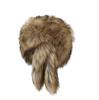 Fur Russian Hat with Drop Animal Adult Fluffy Raccoon Winter Cold Weather Flight Faux Fur Small Snow Playing in the New Brown Hat, Ears, Hat, Women's,