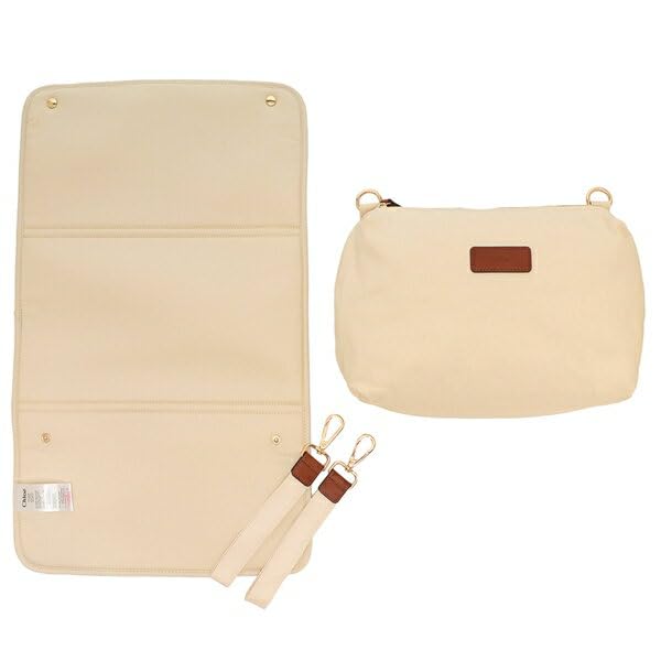 Chloe Boston Shoulder Changing C20190 148 Bag, Bag, Mother's Bag, Bag, Beige/Brown, Women's, [Item]