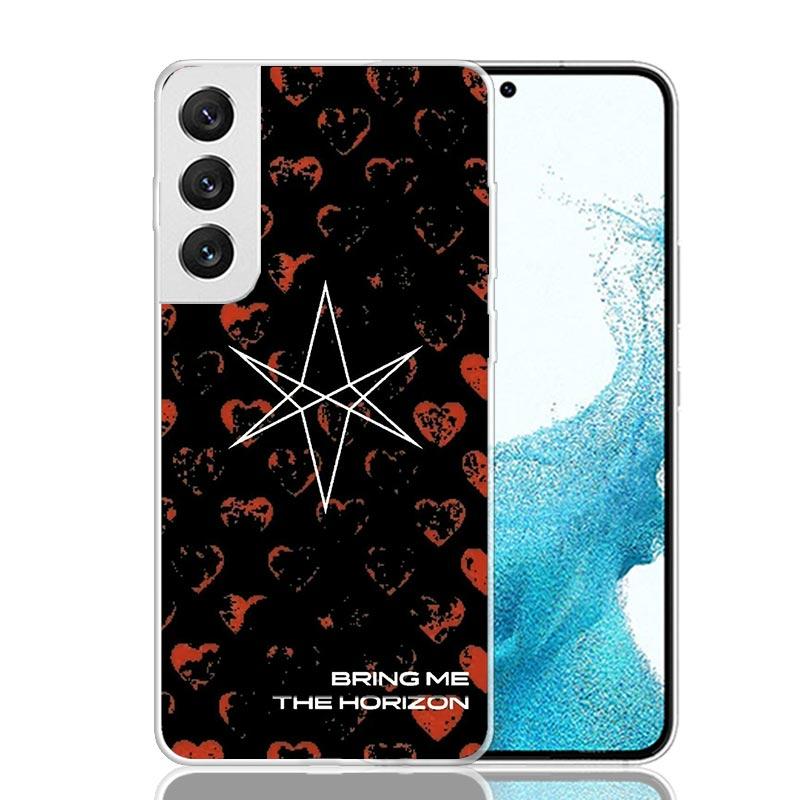 

Bring Me The Horizons Phone Case For Samsung Galaxy S26 Ultra S23 S24 S25 Edge S20 FE S21 S22 Plus Soft Print Shell Cover Fundas Samsung S24 Plus