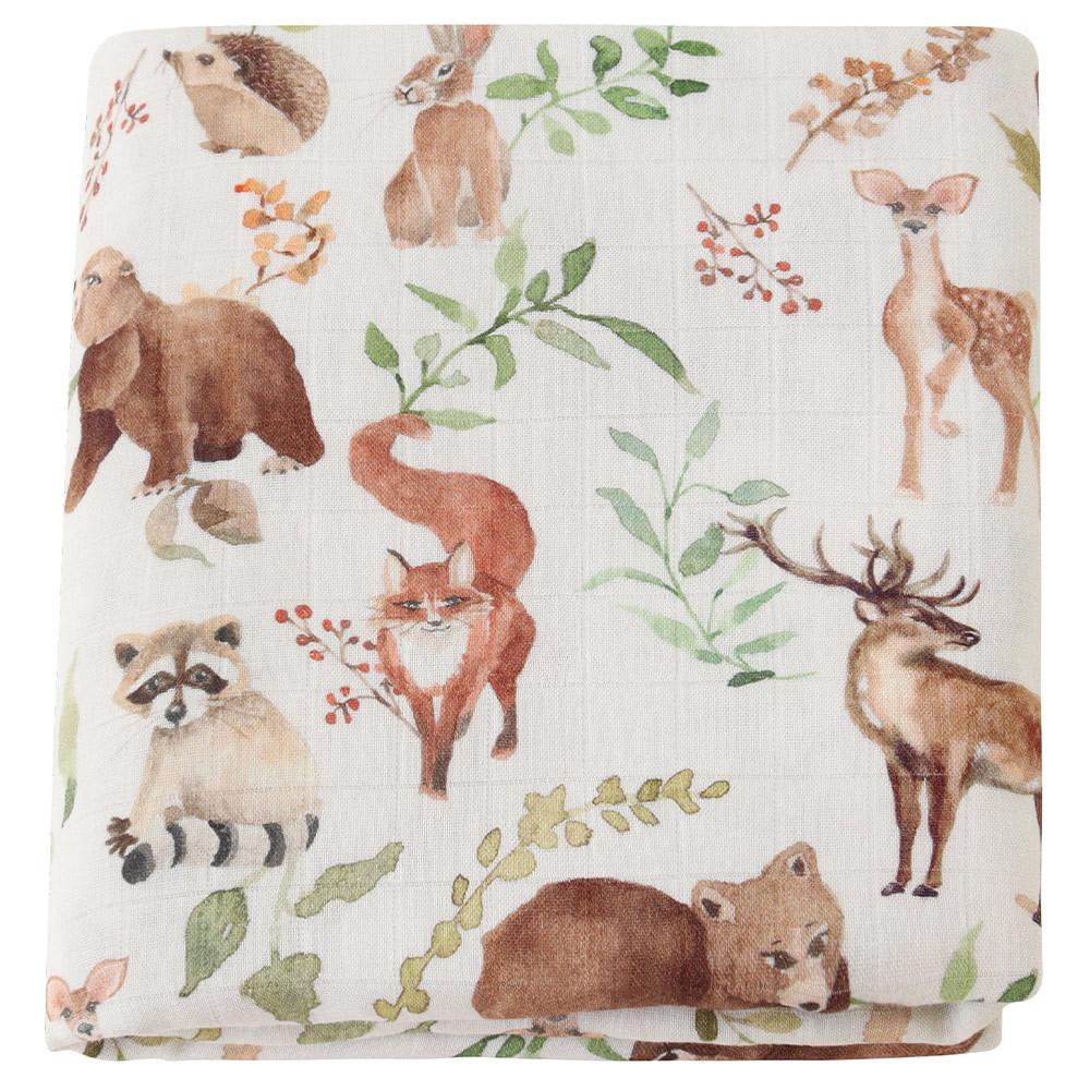 120x120cm Bamboe Katoen Muslin Deken Baby Wikkeldoek Pasgeboren Badhanddoek Gaas Baby Kinderen Wikkel Slaapzak Baby Dekens