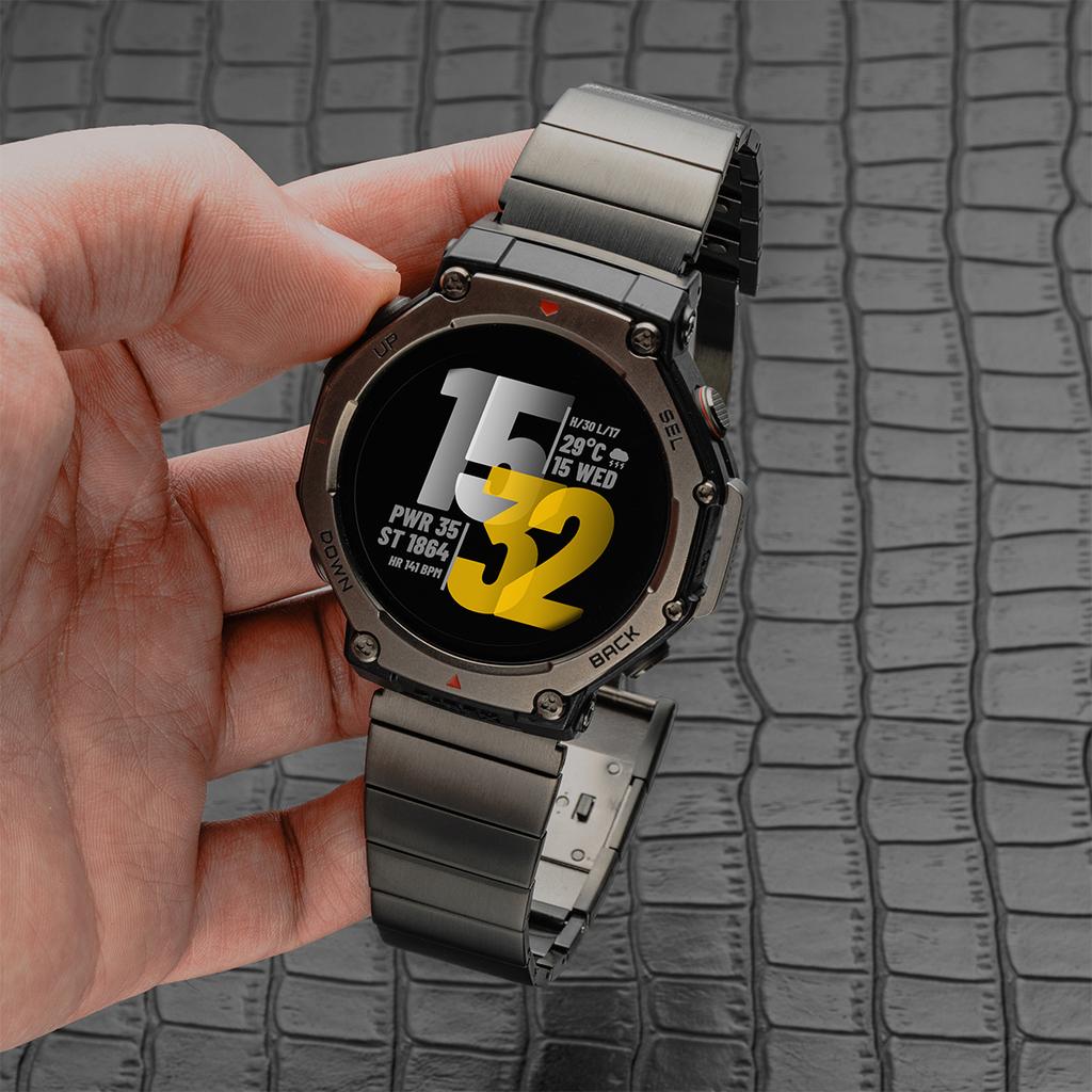 Brățară din Oțel Inoxidabil Pentru Ceasul Inteligent Huami Amazfit T-REX 3/2 Curea Sport Brățară Pentru Xiaomi Amazfit T-Rex/T Rex Pro 2 Correa