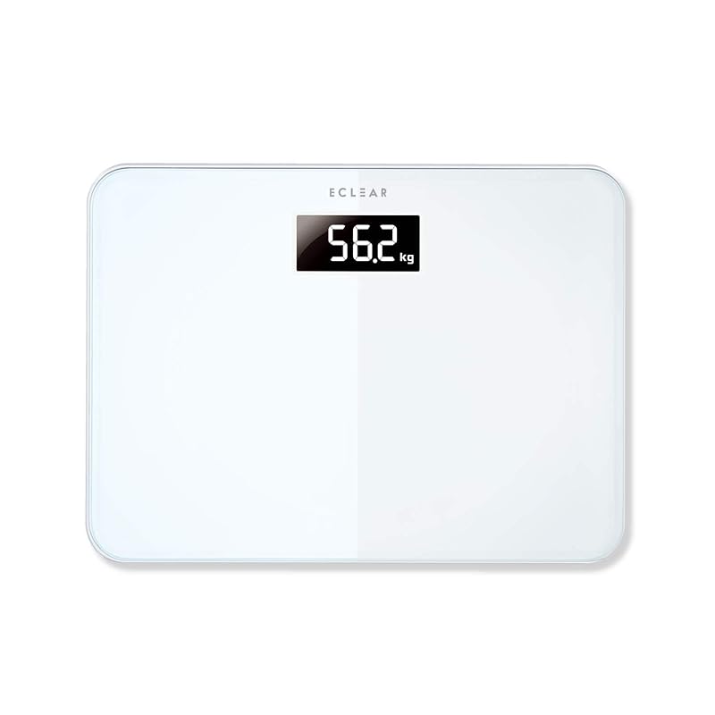 

ELECOM weight scale slim & compact with backlight white Ekuria HCS-S01WH
