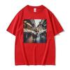 Funny Cat Stealing Fish Print Tshirts Unisex Women Clothing Vintage Casual Oversized High Quality T Shirt Short Sleeves Summer Tee
