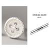 925 Sterling Silver Twist Buckle Stud Earrings for Women Personality Originality Design Sense Korean Earring Fashion Jewelry
