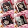 Anime Serial Experiments LLain Pillow Case Pattern Printed Pillowcase for Living Room Sofa Cushion Cover  Bedroom Decor