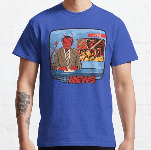 Breaking News Classic T Shirt XL