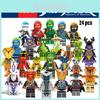 Phantom Ninja 24-piece Epic Battle Building Block Set For Kids Plastic Material