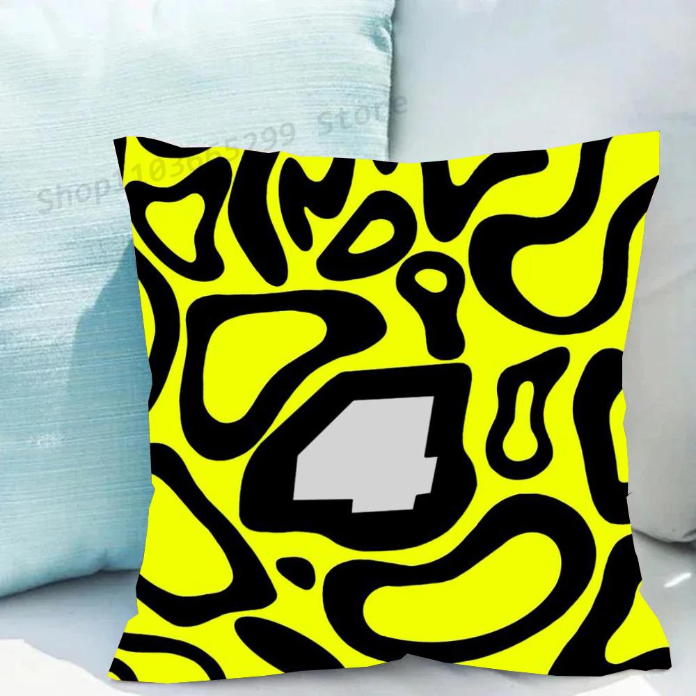 1 Pezzo F1 Lando Norris Federa Quadrata Camera da Letto Divano Cuscino Comfort per il Tempo Libero Auto Soggiorno Decorazione per la Casa