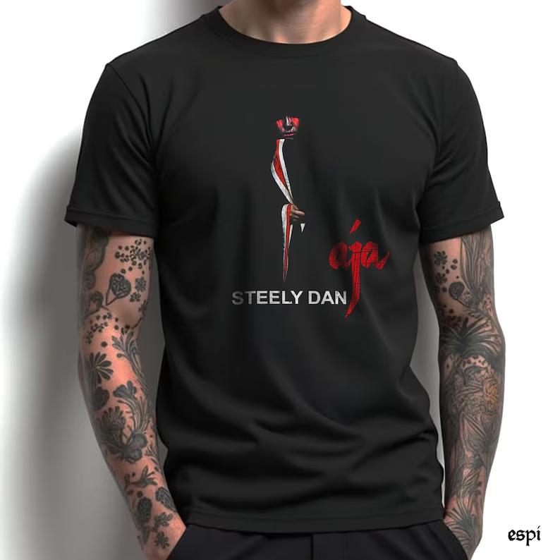 Steely Dan Aja T-shirt da Collezione T-shirt Grafiche Magliette per Unisex