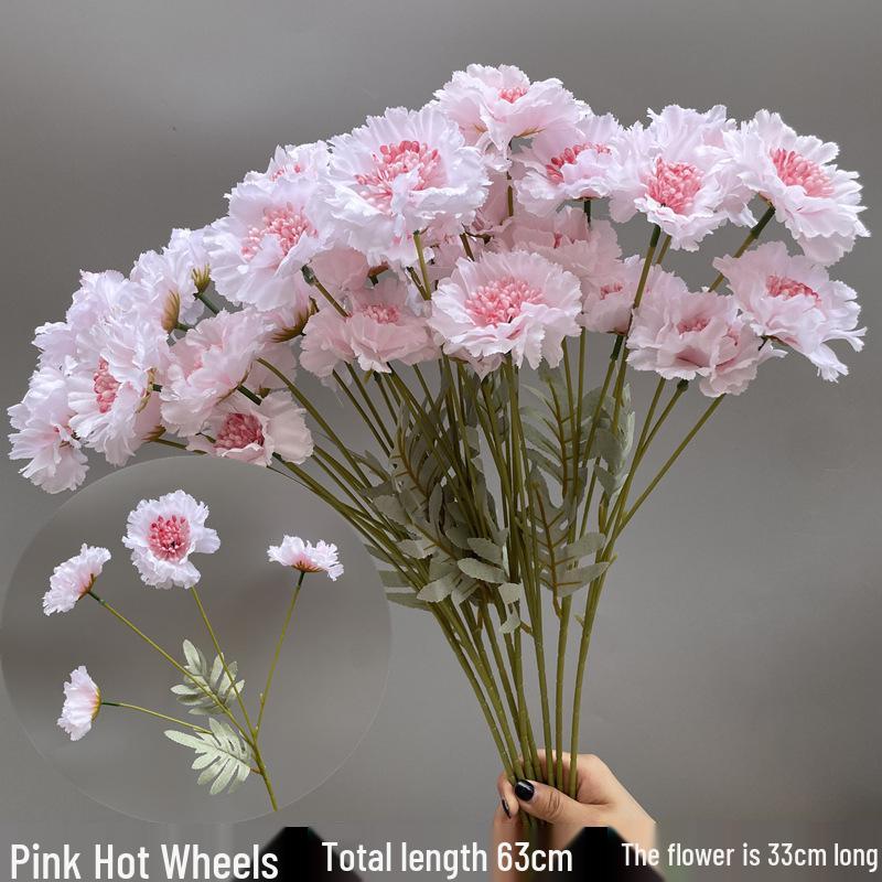 Wedding Pink Series Peony and Rose Artificial Flowers for Decorations