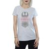STAR WARS Womens/Ladies The Last Jedi Symbol Crash Cotton T-Shirt