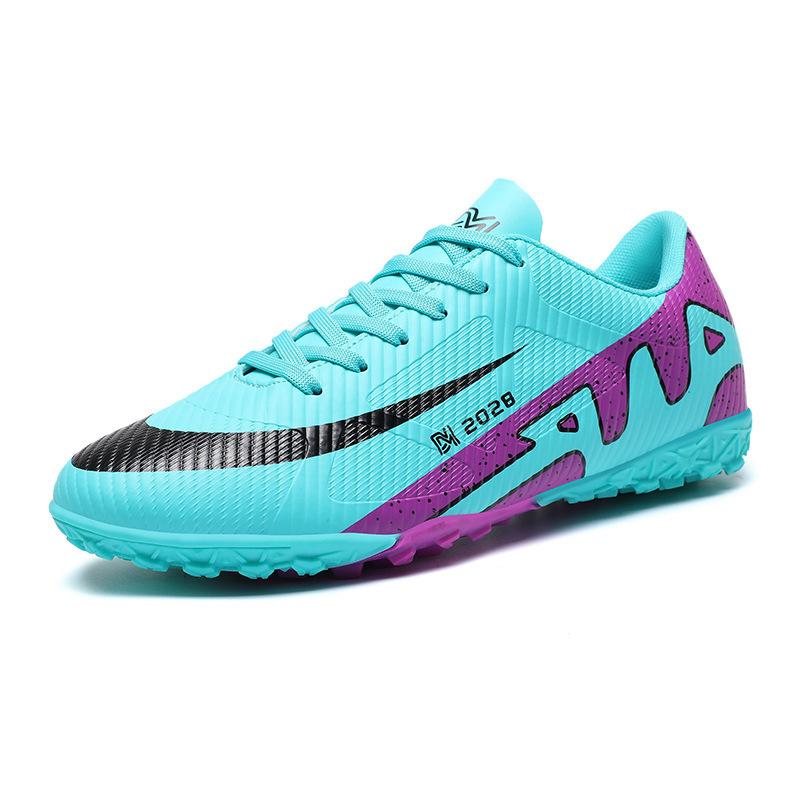 Children's football shoes low-top long nails TF broken nails flat bottom boys and girls students ping game sports shoes