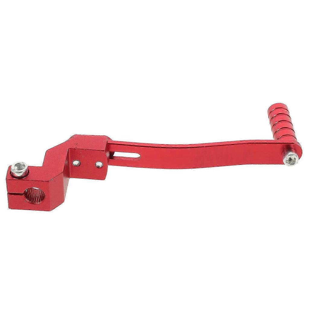Aluminum Alloy Red Motorcycle Gear Shift Lever for Precise Gear Changing