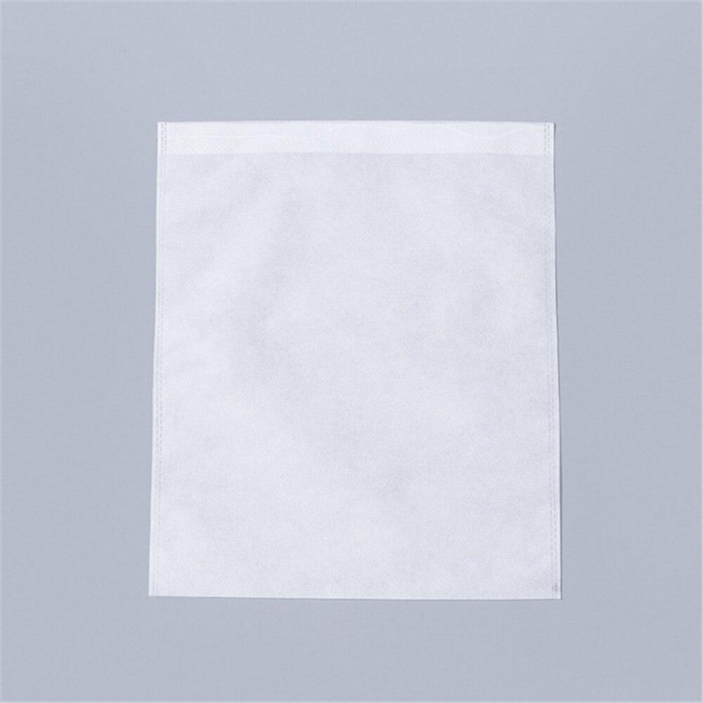 100pcs Shoe Dust Covers Non-Woven Dustproof Drawstring Clear Storage Bag Travel Pouch Shoe Bags Drying Shoes Protect