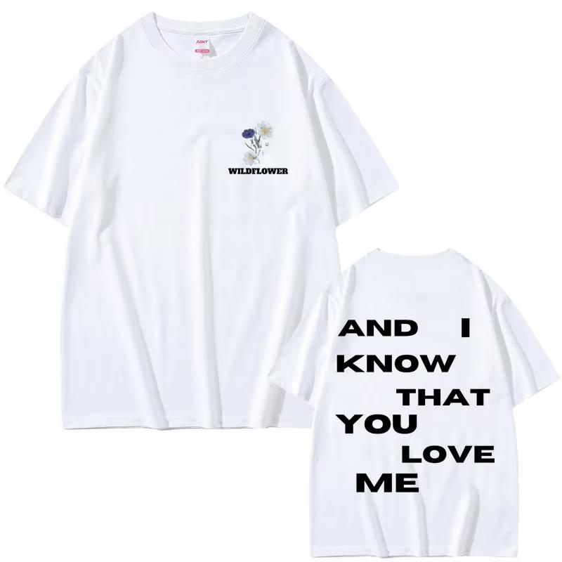 Hit Me Hard and Soft Do I and Know That You Love Me Graphic T Shirt Men Women Fashion Casual pure cotton Tshirt Male Streetwear