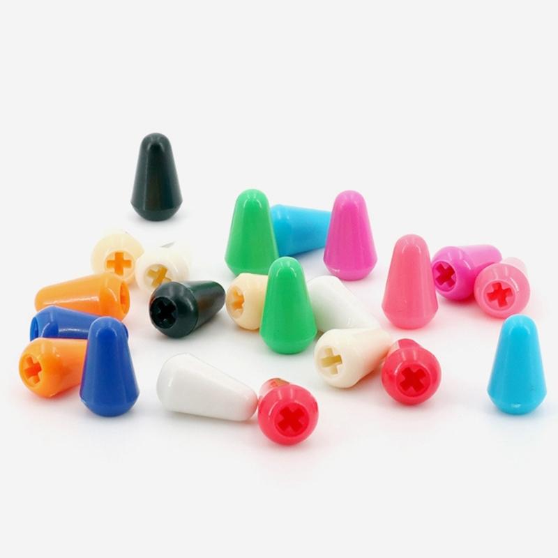 Musical Instrument Parts 3 5 Way Toggle Switch Tip Knob Cap Buttons Pickup Selector Switches for SQ-ST Electric Guitar