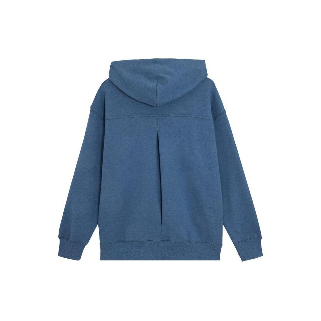 Puma Navy Serie Einfarbig Lässig Durchgehender Reißverschluss Langarm Kapuzenjacke Unisex Jacken Deep-Space-Blau 623130-56