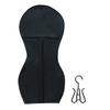 Non-woven Fabric Wig Storage Bag with Hanger Hair Extension Accessories Holder Portable Travel Dust-proof Zipper Wig Organizer Pouch