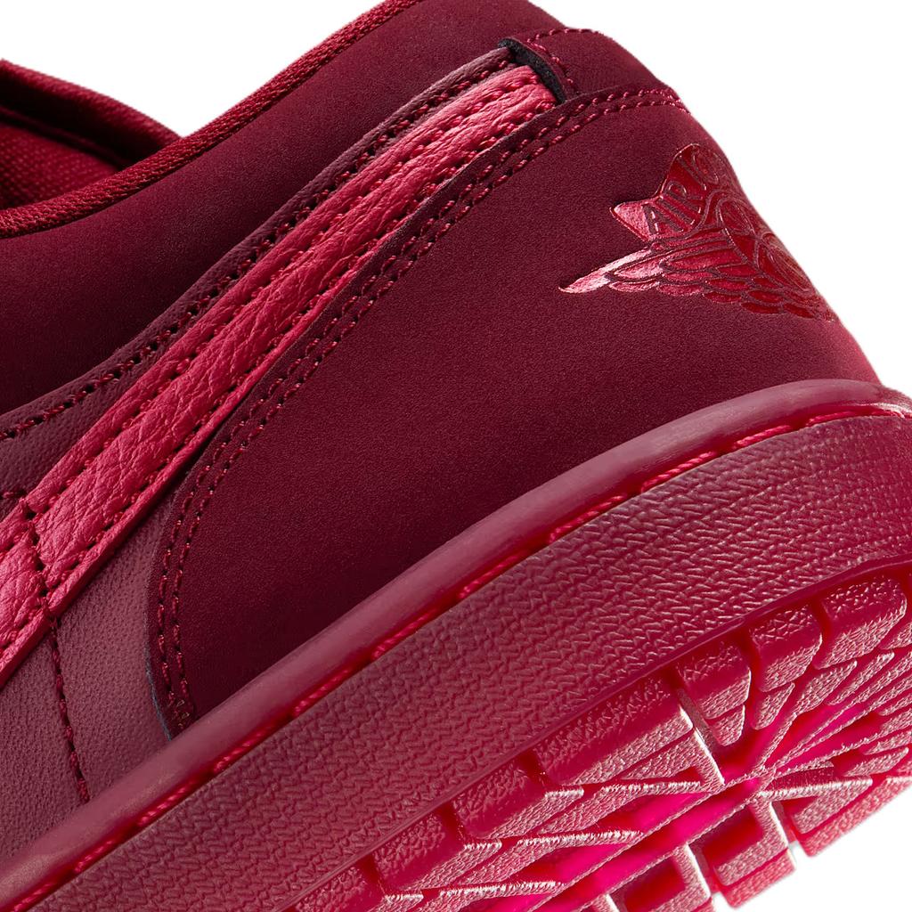 WMNS Air Jordan 1 Low SE Valentines Day Women Sneakers Pink Team-Red Sierra-Red IB7012-600
