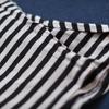 Women Plus Size Hooded Hoodie Loose Striped T-shirt Oversized Tops Short Sleeve Sweatshirt
