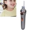 Electric Ear Vacuum Cleaner with LED Light Soft Tip USB Charging Ear Wax Removal Tool for Children Adults