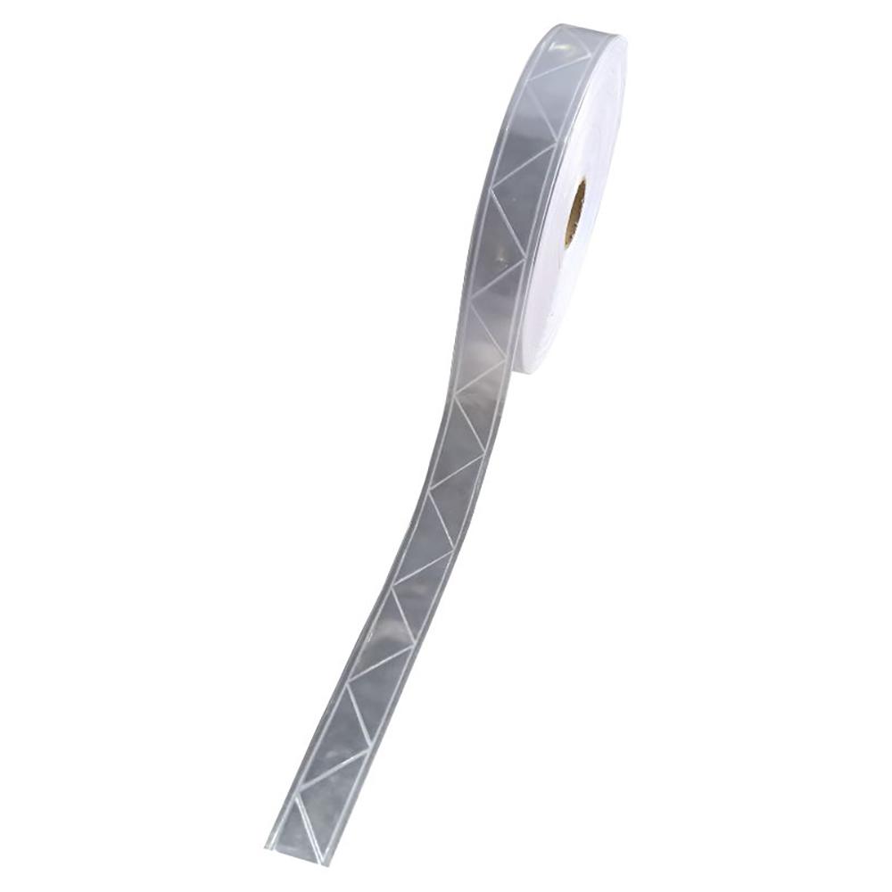 1-20 Meters 2.5CM High Brightness Reflective Strip PVC Night Light Sticker Vest Car Seam Reflective Safety Warning Tape Strip
