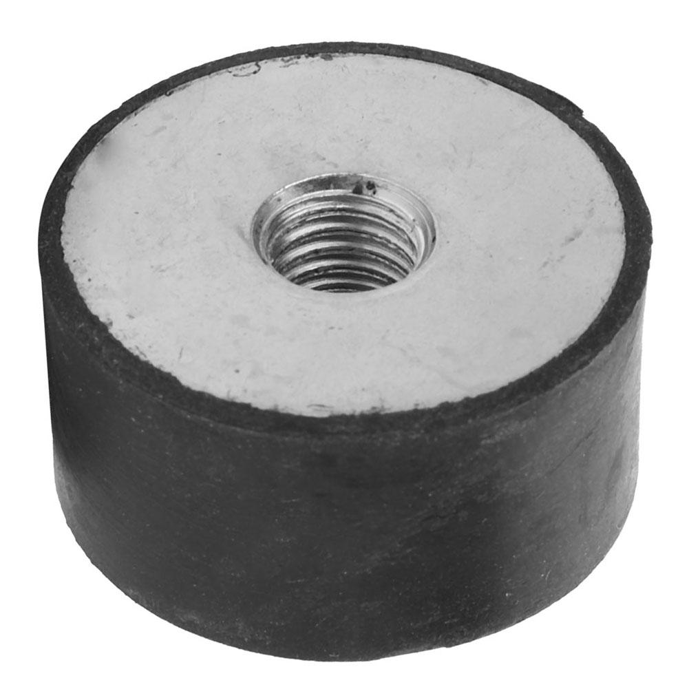 4 piezas Montaje de Goma con Rosca Hembra Amortiguador Aislador de Bobina Antivibración (DE30*15 M8)