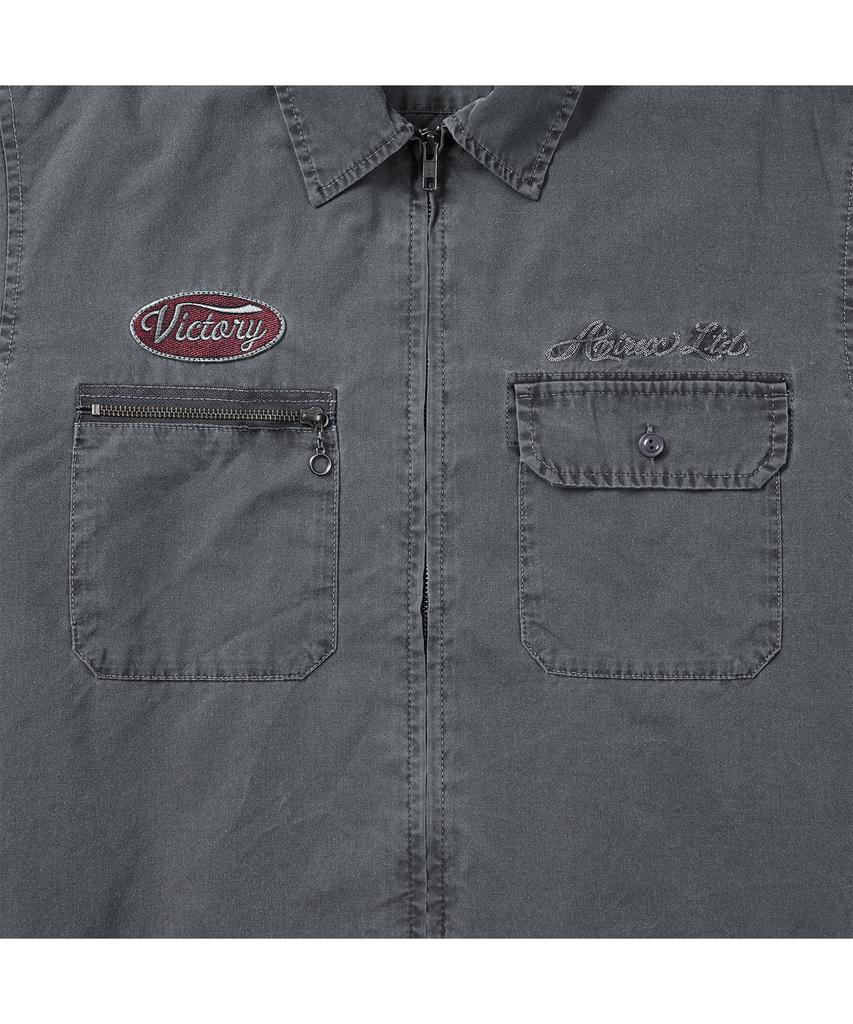 Avirex Fade Embroidery Work Jacket / 7836152009 Charcoal