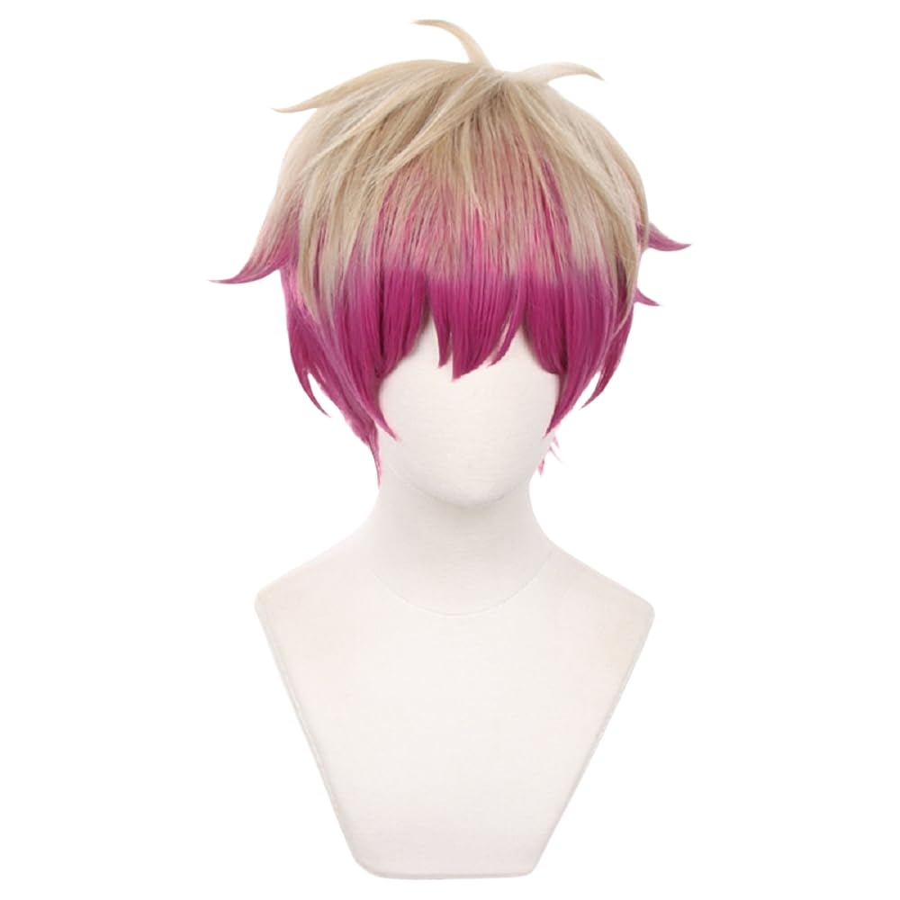 Sizuuenn Blue Lock Alex Ness Hair Cosplay Wig with Dedicated Perfect for School Cultural and Photo Shoots Wig, Cosplay, Heat-Resistant Wig,