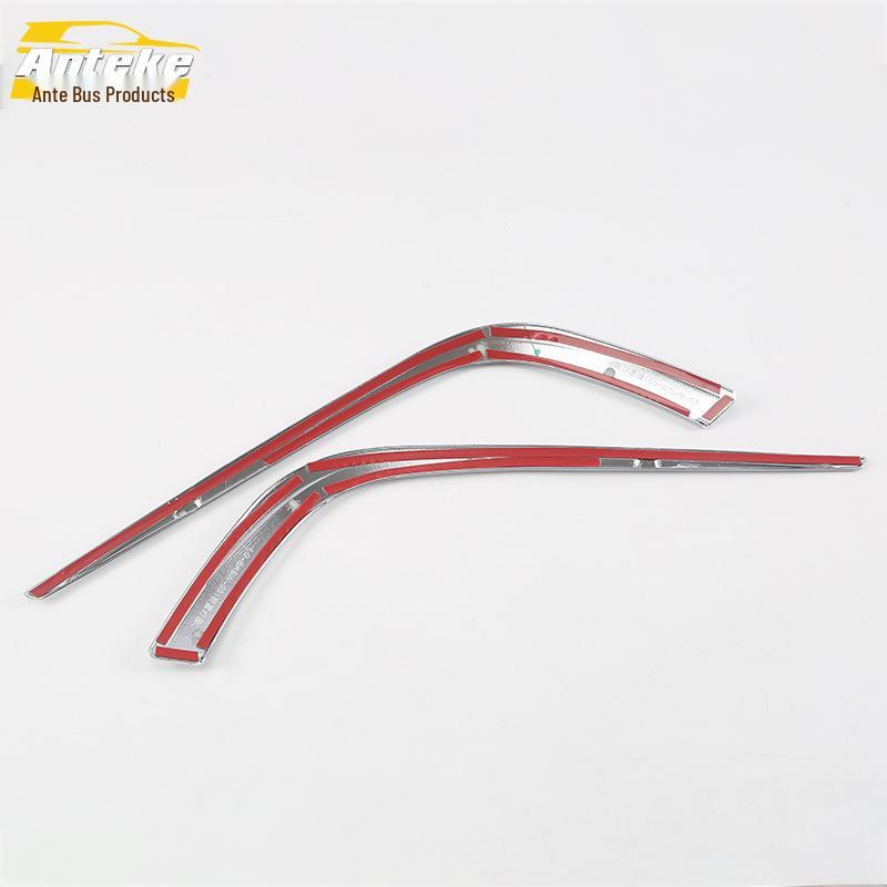 GL8 Front Fog Light Eyebrow Trim: Fits 16 Models, Chrome-Plated Bumper Modification.