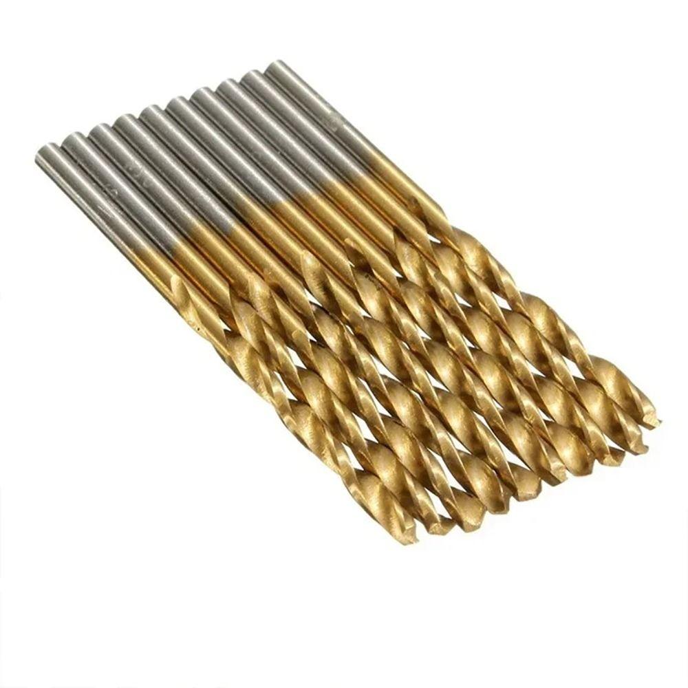 50Pcs/Set High Speed Steel Twist Drill Bit Set Woodworking Hole Opener Metal Wood Aluminum Drilling