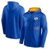 Europäischer und amerikanischer Sportdruck und Färbung Strickjacke Reißverschluss Kapuzenpullover Herren NFL American Football Trikot