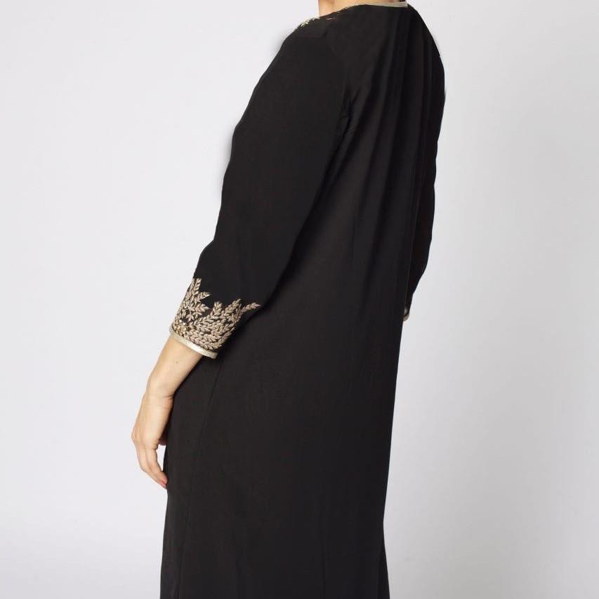 Damenmode Sommer Frühling Blumenmuster Druck 3/4 Ärmel V-Ausschnitt Lockere Taille Freizeitkleider