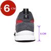 Herren Sneakers mit Erhöhungsschuhen, verstecktem Absatz, atmungsaktive Erhöhungsschuhe für Männer, erhöhte Einlegesohle 6 cm, sportliche Freizeitschuhe