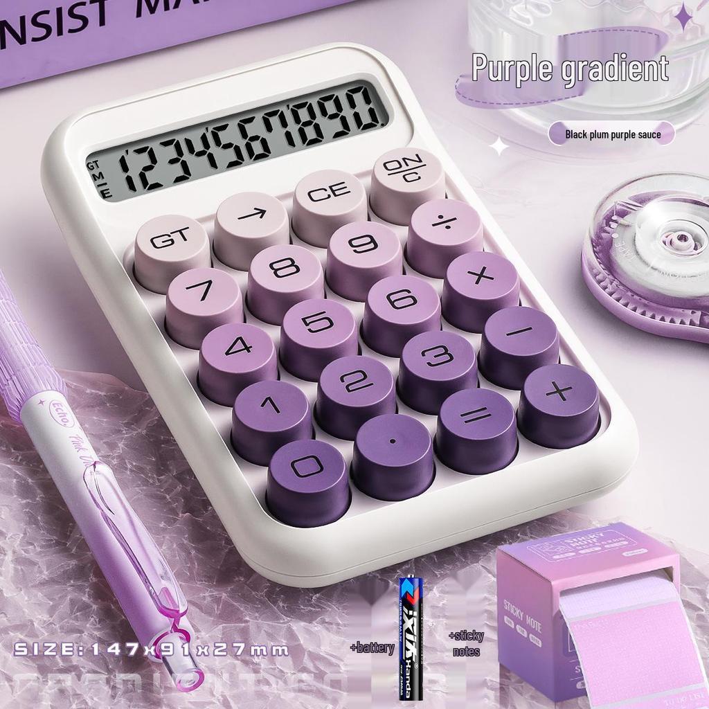 Gradient Multifunctional Calculator - Ideal for Office, Exams & Flexible Use