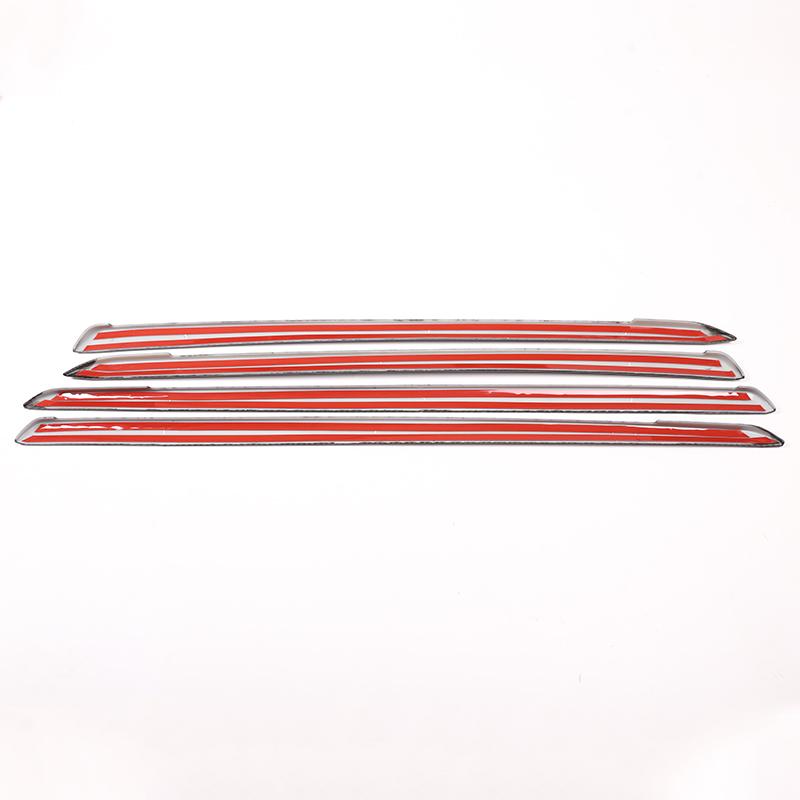 For BMW 3 Series GT F34 2013-2018 ABS Carbon Fiber/Silver car door Inside Door Decoration Strips Trim Accessories