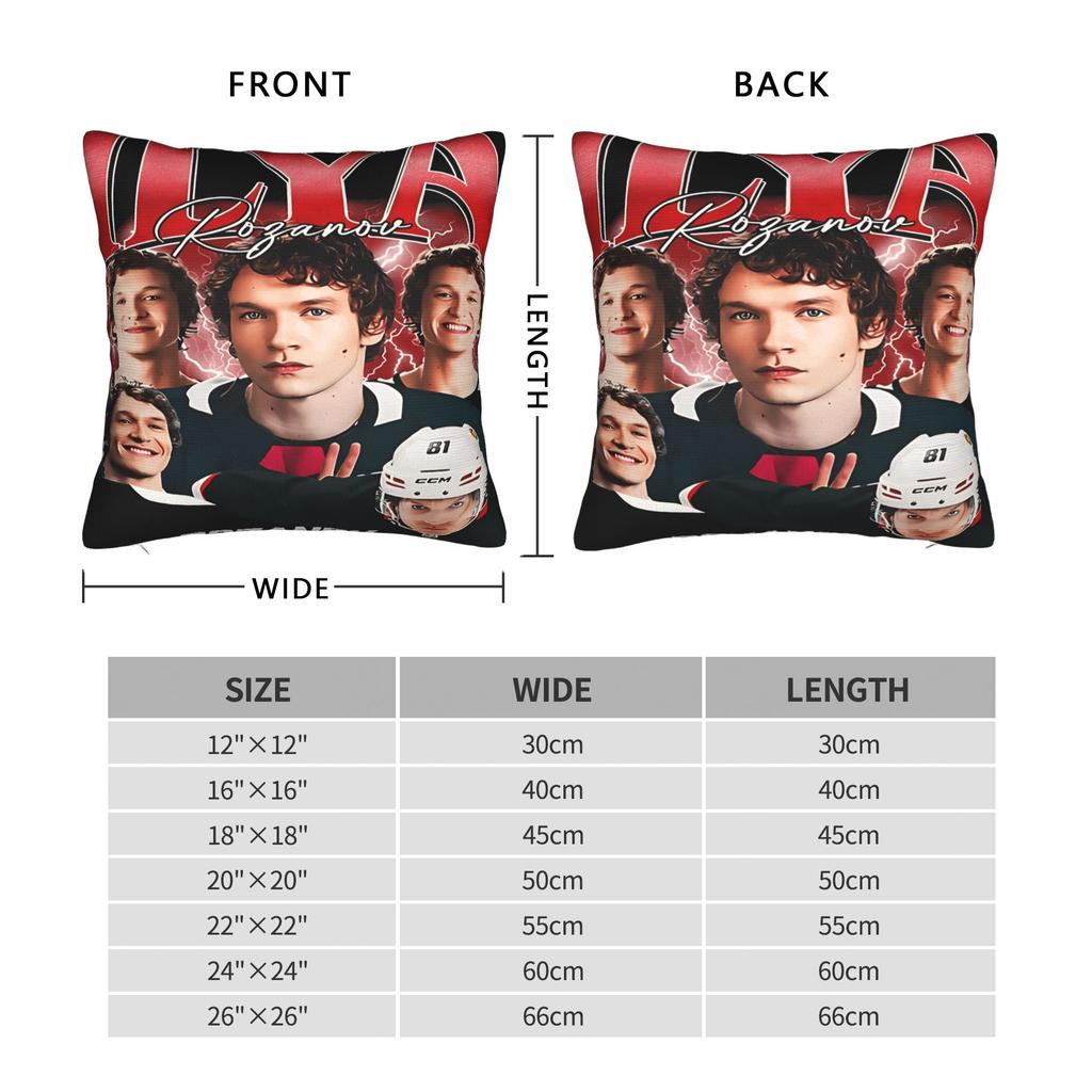 Pillow Cover S-Shane H-Hollander I-Ilya R-Rozanov Cute Funny Pillow Case For Wedding Party Home Decor Pillowcases