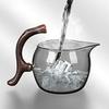 Glass Kung Fu Tea Set Lazy Magnetic Semi Automatic Tea Maker Teapot Semi-automatic Lazy Tea Making Tool Glass Tea Set