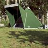 Vidaxl Tipi Family Tent, 6-Person, Green, Waterproof
