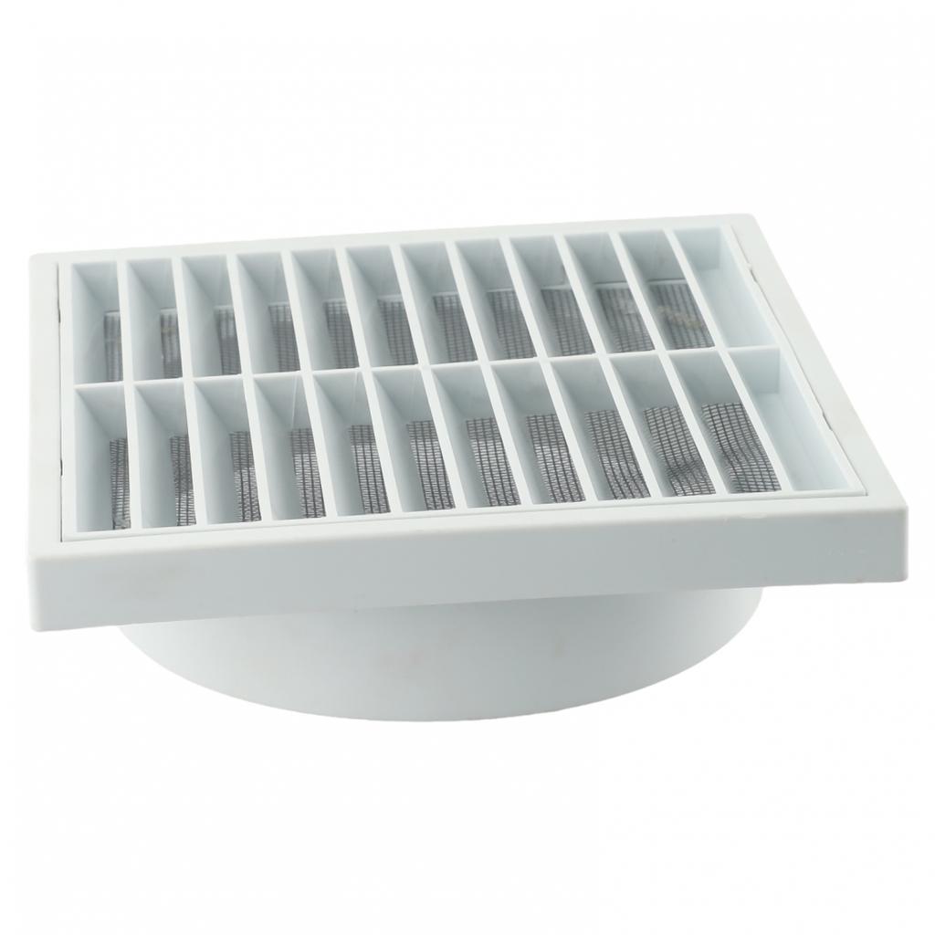White Grille Air Outlet 100MM/125M/150MM Auxiliary Materials