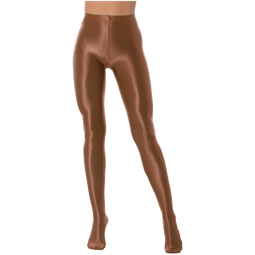 Womens Shiny Ballet Yoga Leggings Training Fitness Workout Dance Tights Pants